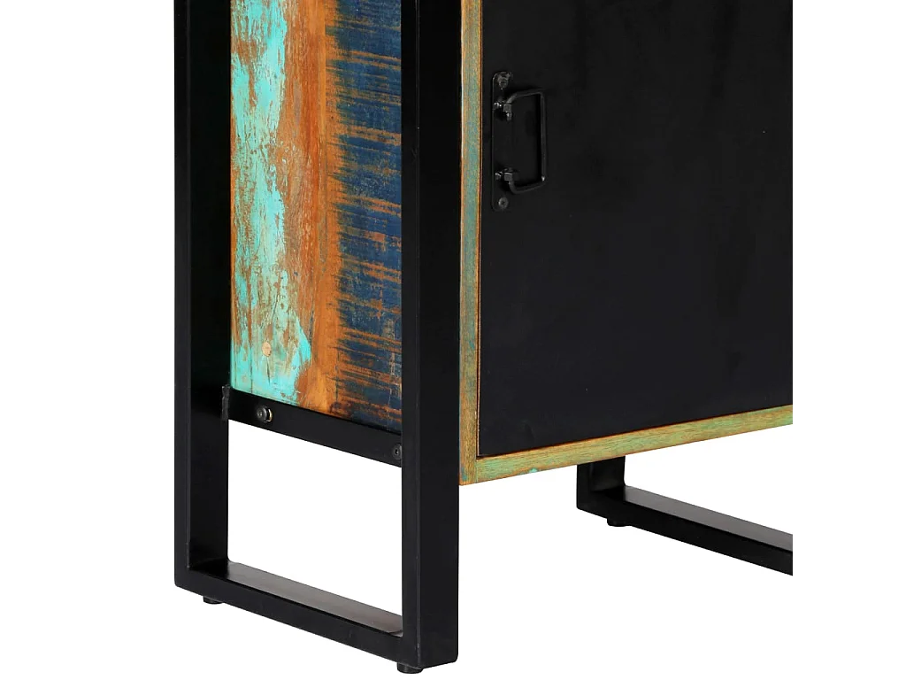 Bücherregal 45x30x171 cm Altholz Massiv