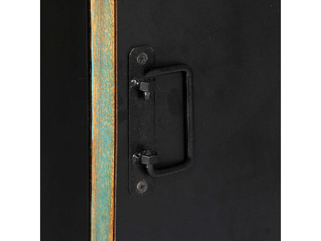 Bücherregal 45x30x171 cm Altholz Massiv