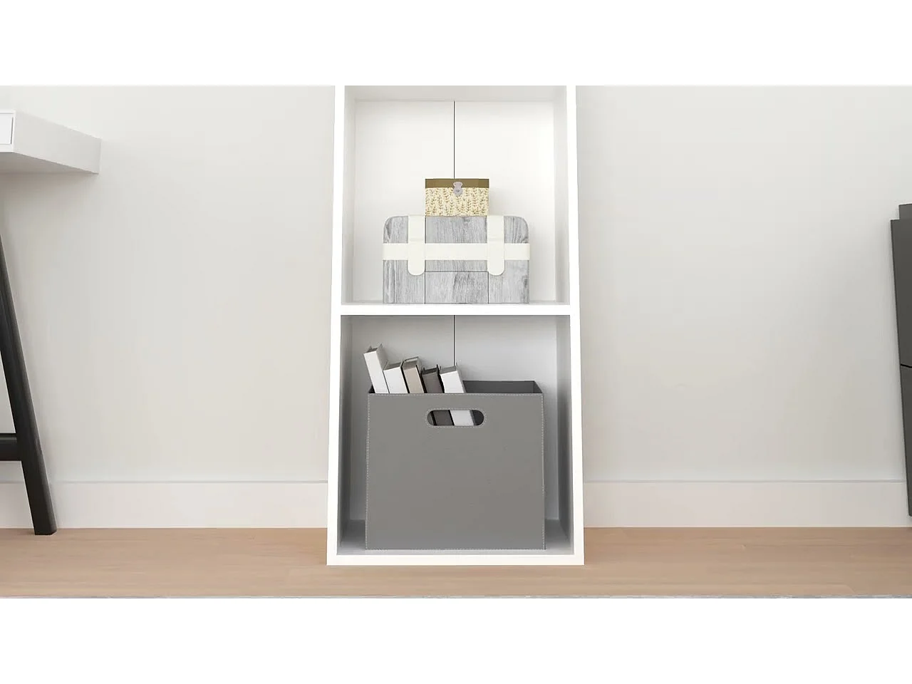 Bibliothèque Blanc 40x30x189 cm Bois d’ingénierie