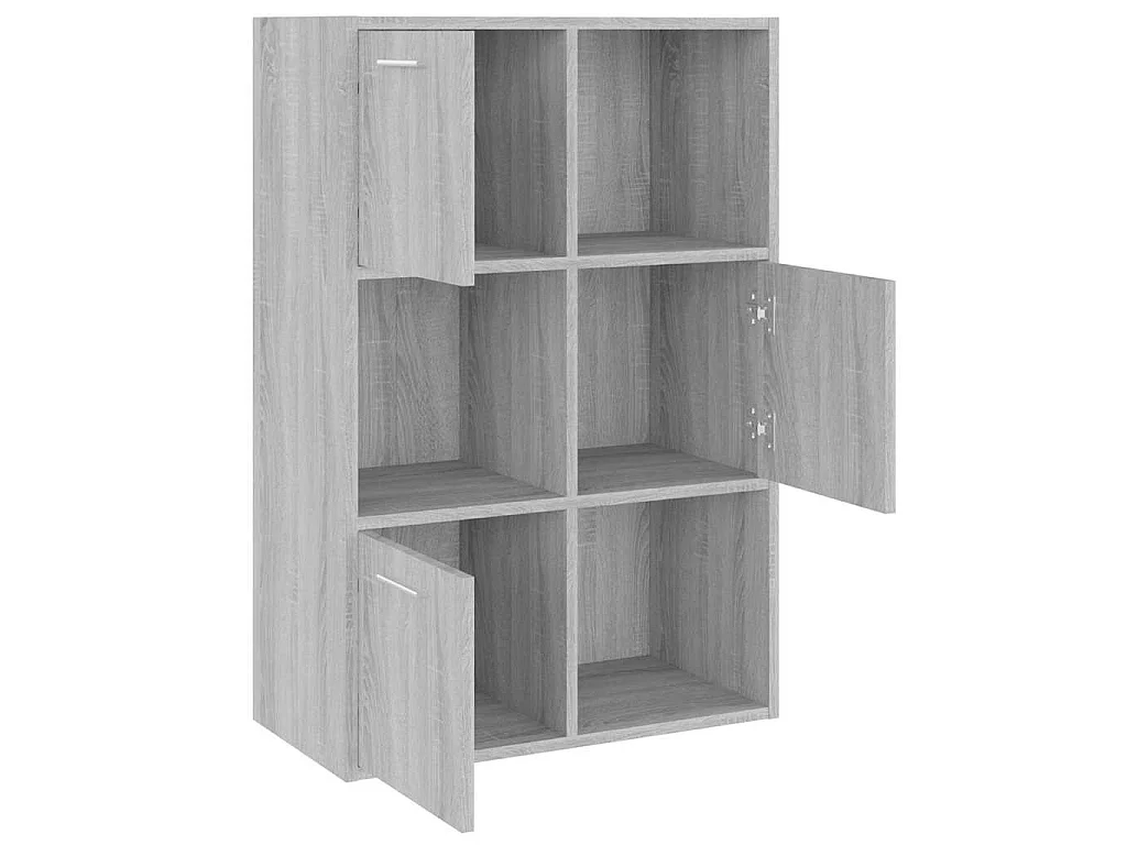 Armoire de rangement Sonoma gris 60x29,5x90 cm