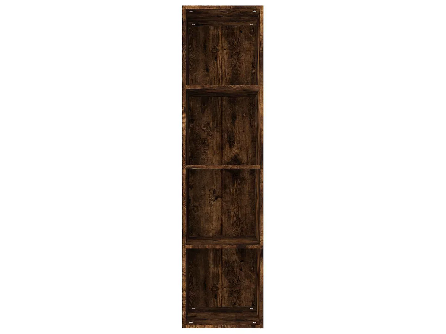 Bibliothèque/Meuble TV Chêne fumé 36x30x143cm Bois d'ingénierie