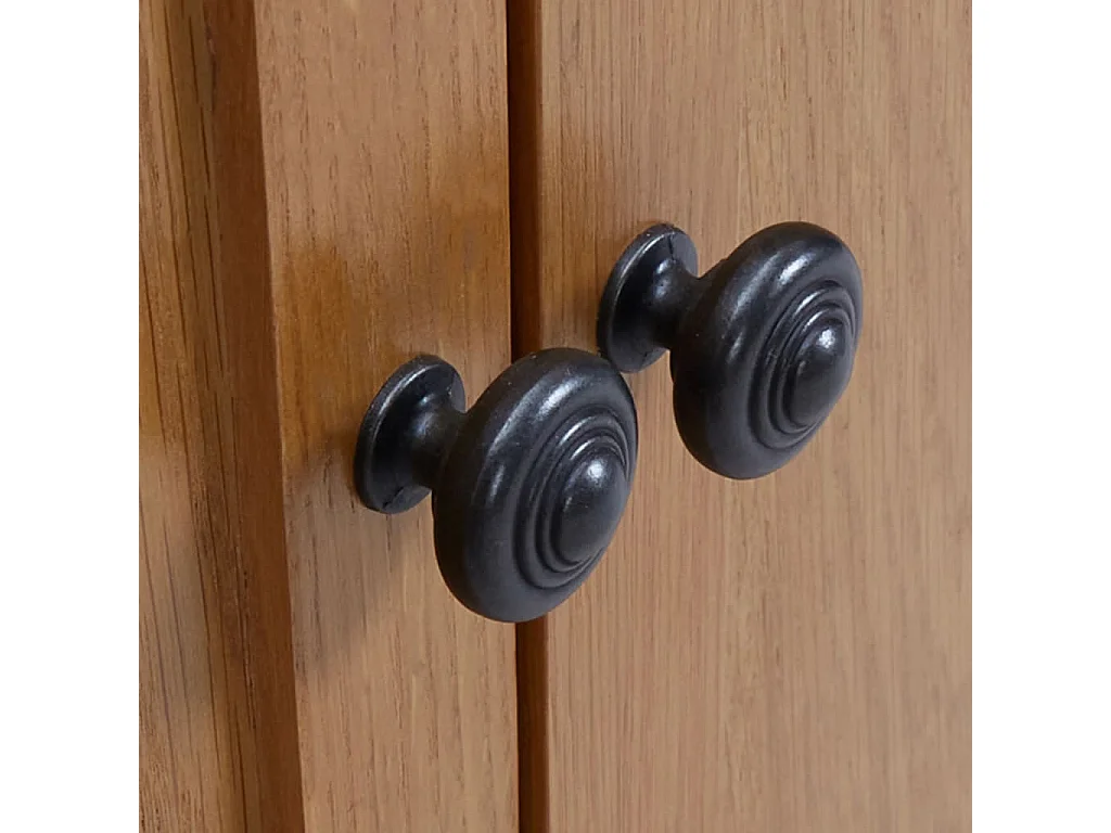 Estante com 4 portas 90x35x200 cm carvalho maciço e vidro