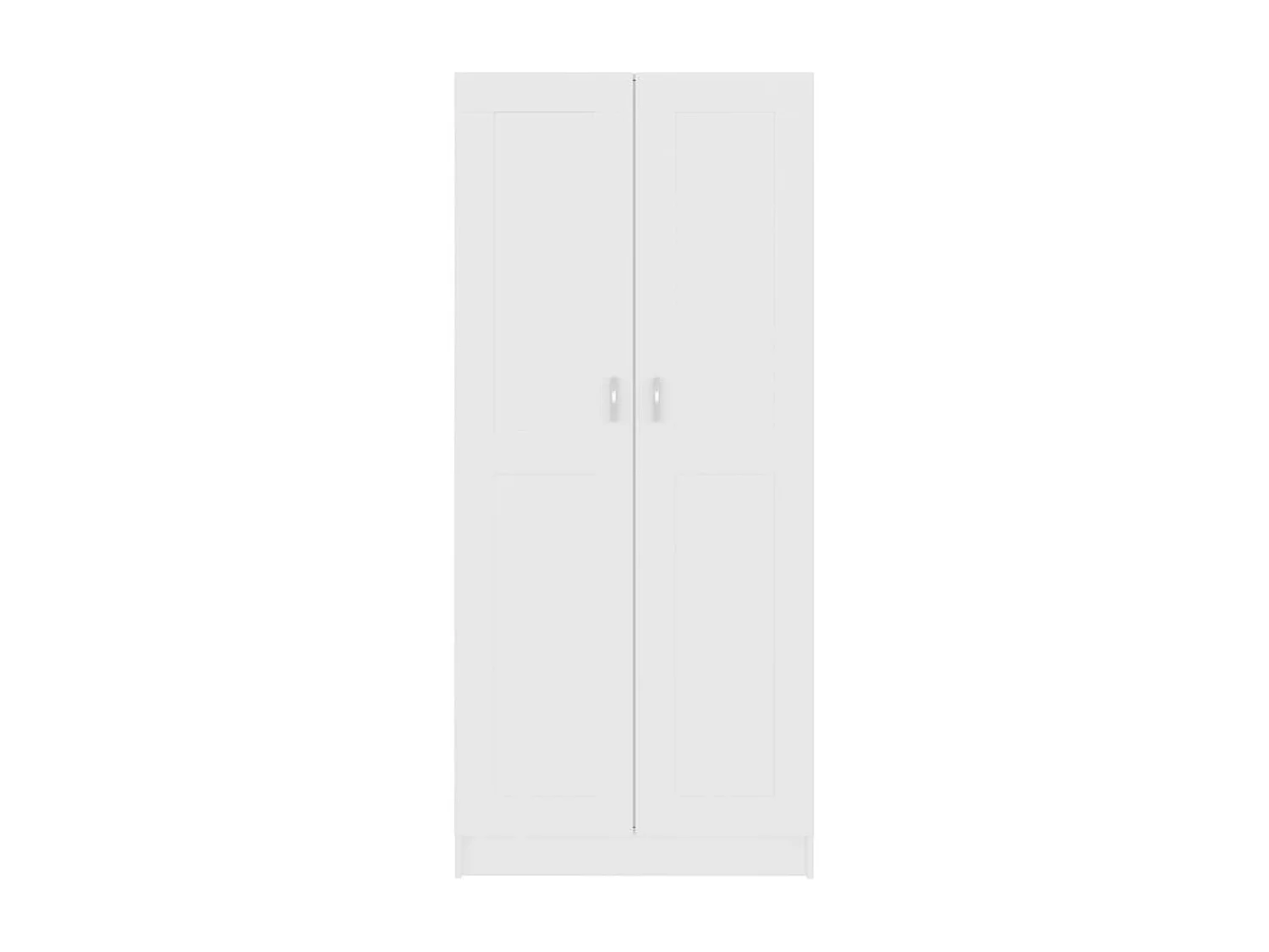 Bibliothèque Blanc 82,5x30,5x185,5 cm Bois d'ingénierie