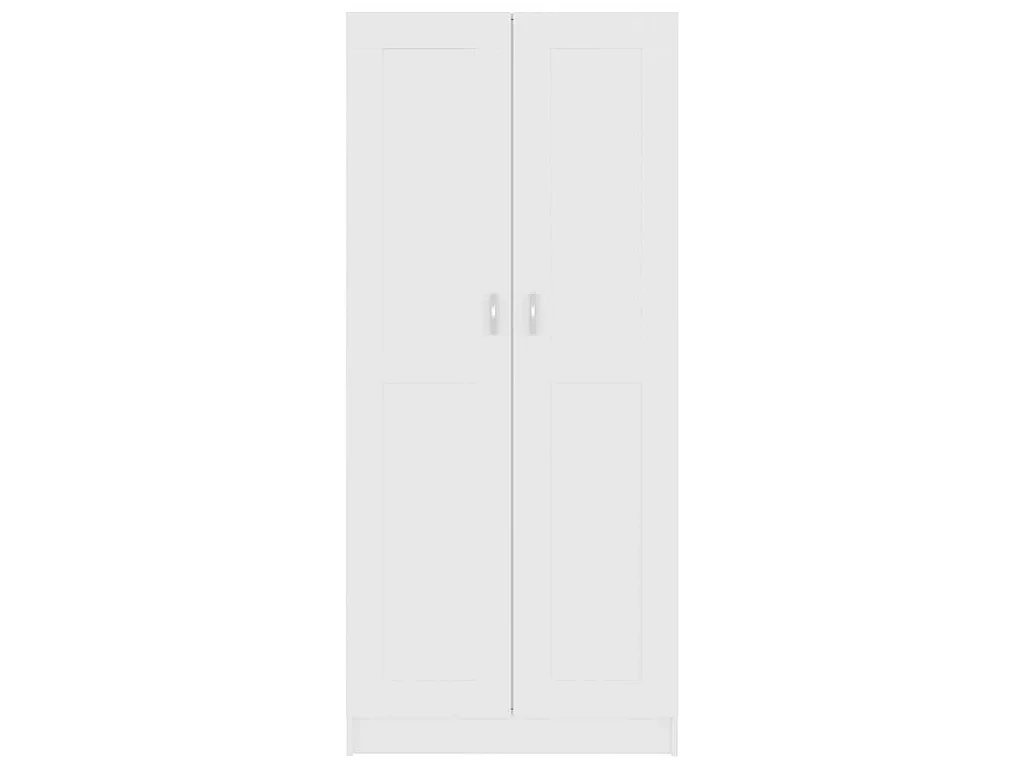 Bibliothèque Blanc 82,5x30,5x185,5 cm Bois d'ingénierie