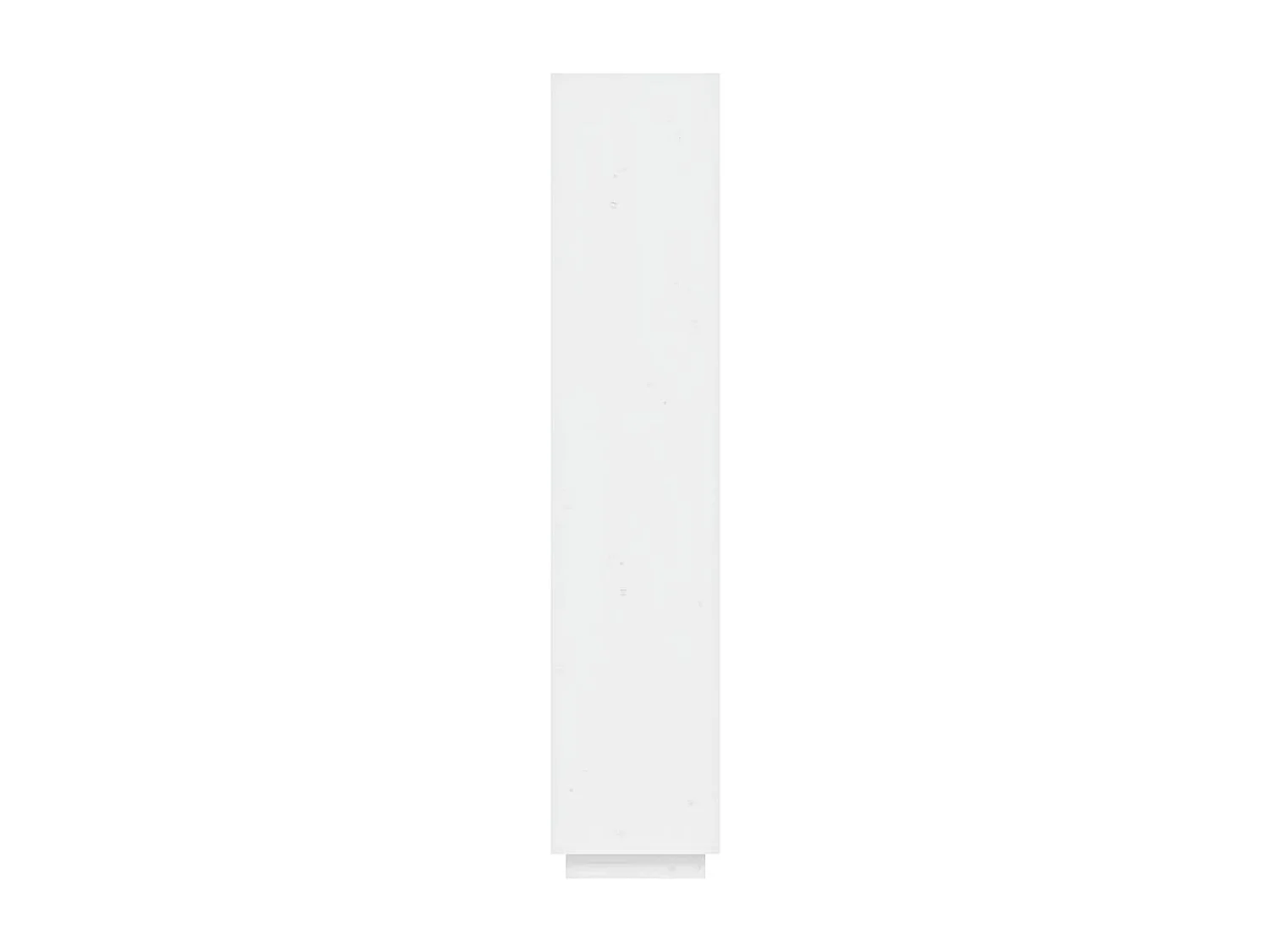 Bibliothèque/Séparateur de pièce Blanc 40x35x167 cm Pin solide