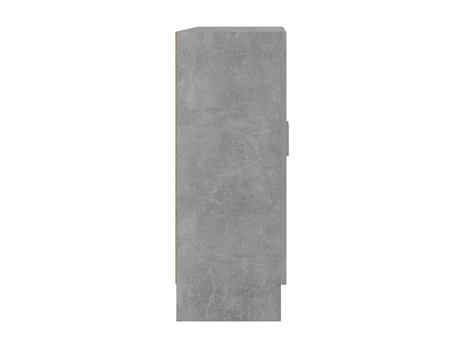 Bücherschrank Betongrau 82,5x30,5x80 cm Holzwerkstoff