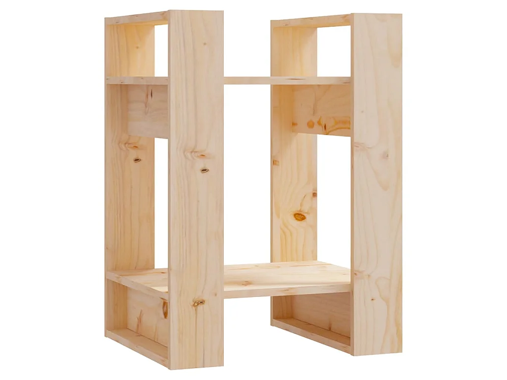 Bibliothèque/Séparateur de pièce 41x35x57 cm Pin massif
