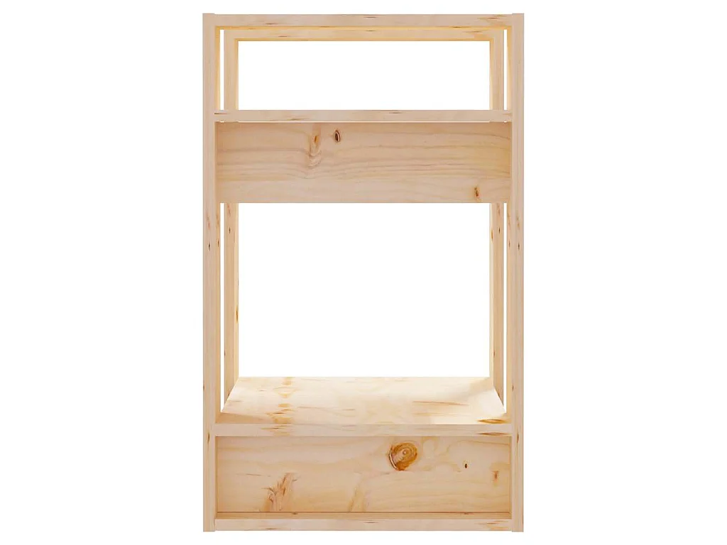Bibliothèque/Séparateur de pièce 41x35x57 cm Pin massif