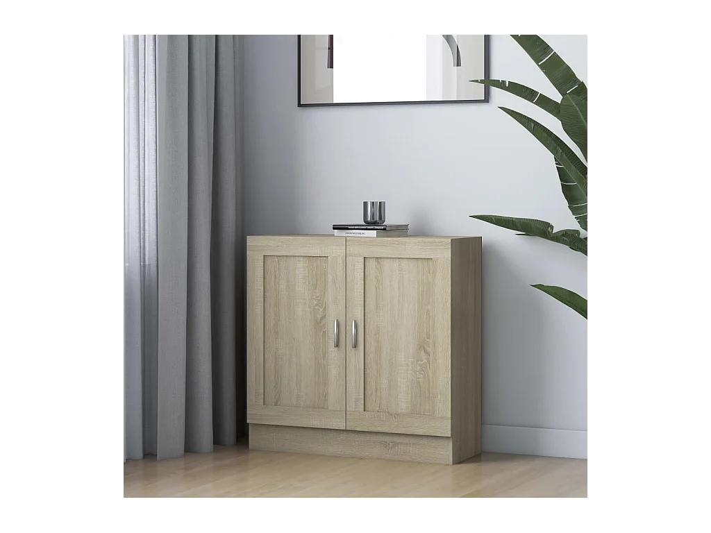 Bibliothèque Chêne sonoma 82,5x30,5x80 cm Bois d'ingénierie