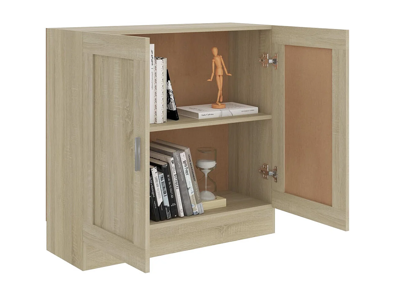 Bücherschrank Sonoma-Eiche 82,5x30,5x80 cm Holzwerkstoff