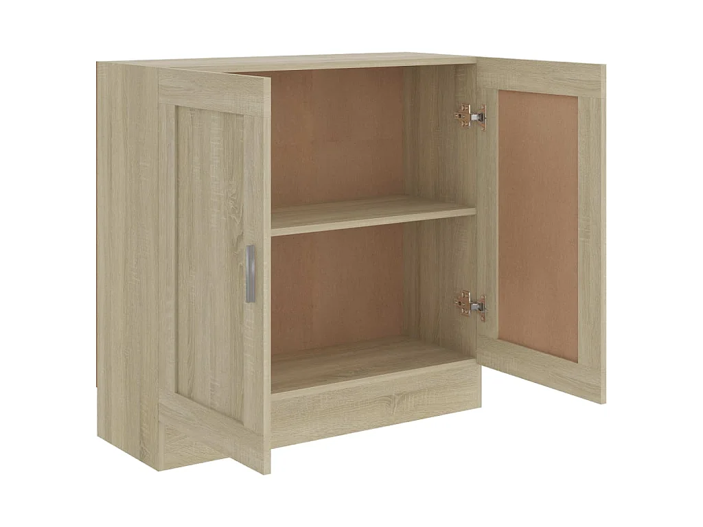 Bibliothèque Chêne sonoma 82,5x30,5x80 cm Bois d'ingénierie