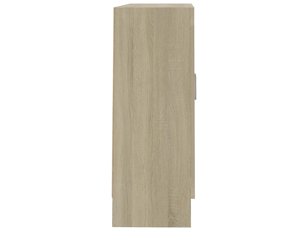 Bibliothèque Chêne sonoma 82,5x30,5x80 cm Bois d'ingénierie