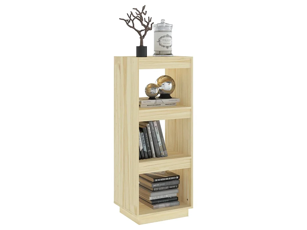 Libreria/Divisorio 40x35x103 cm in Legno Massello di Pino