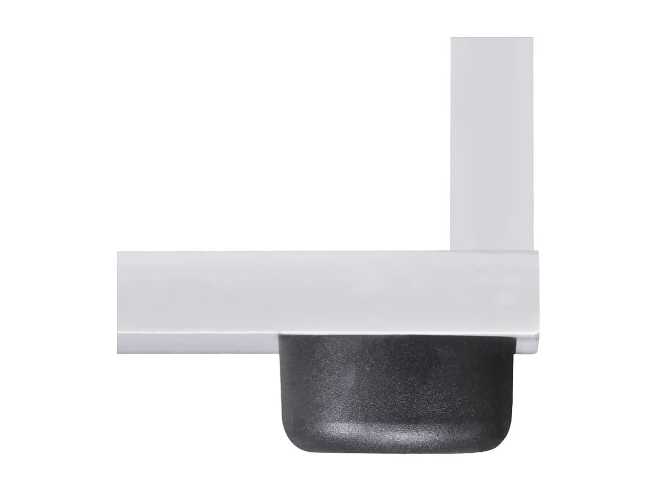 Libreria / Scaffale Espositore a Scala 142 cm Bianco