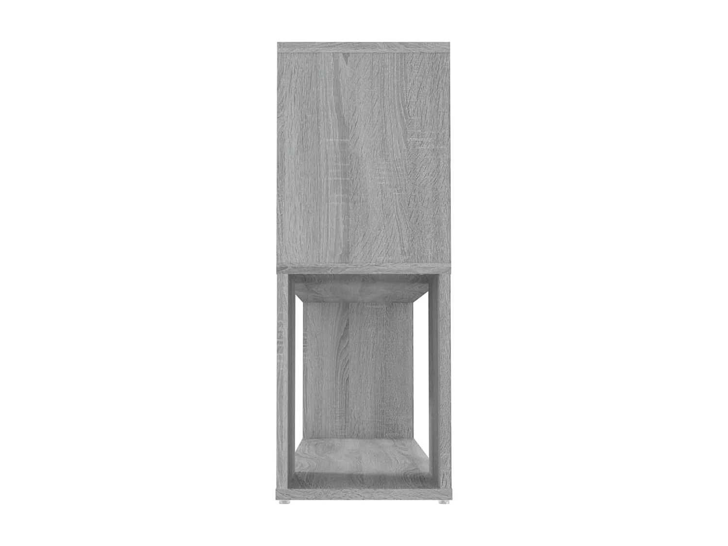 Estante 100x24x63 cm derivados de madeira cinzento sonoma