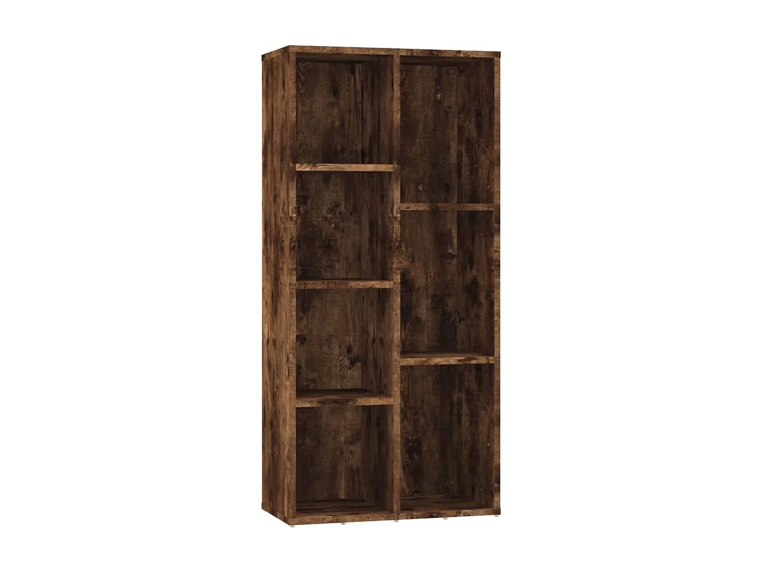 Armoire à livres Chêne fumé 50x25x106 cm