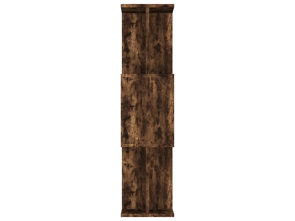 Bücherregal/Raumteiler Räuchereiche 80x24x96 cm Holzwerkstoff