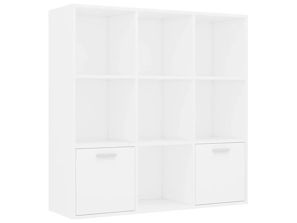 Estante 98x30x98 cm derivados de madeira branco