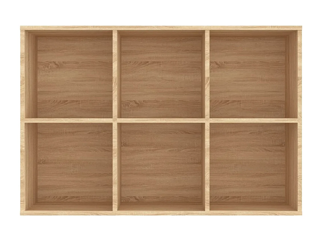 Estante/aparador 66x30x98 cm contraplacado cor carvalho sonoma