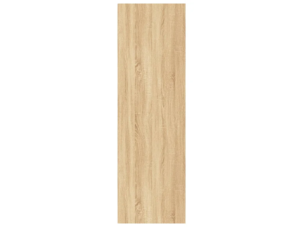 Bibliothèque/Buffet chêne sonoma 66x30x98 cm bois d'ingénierie