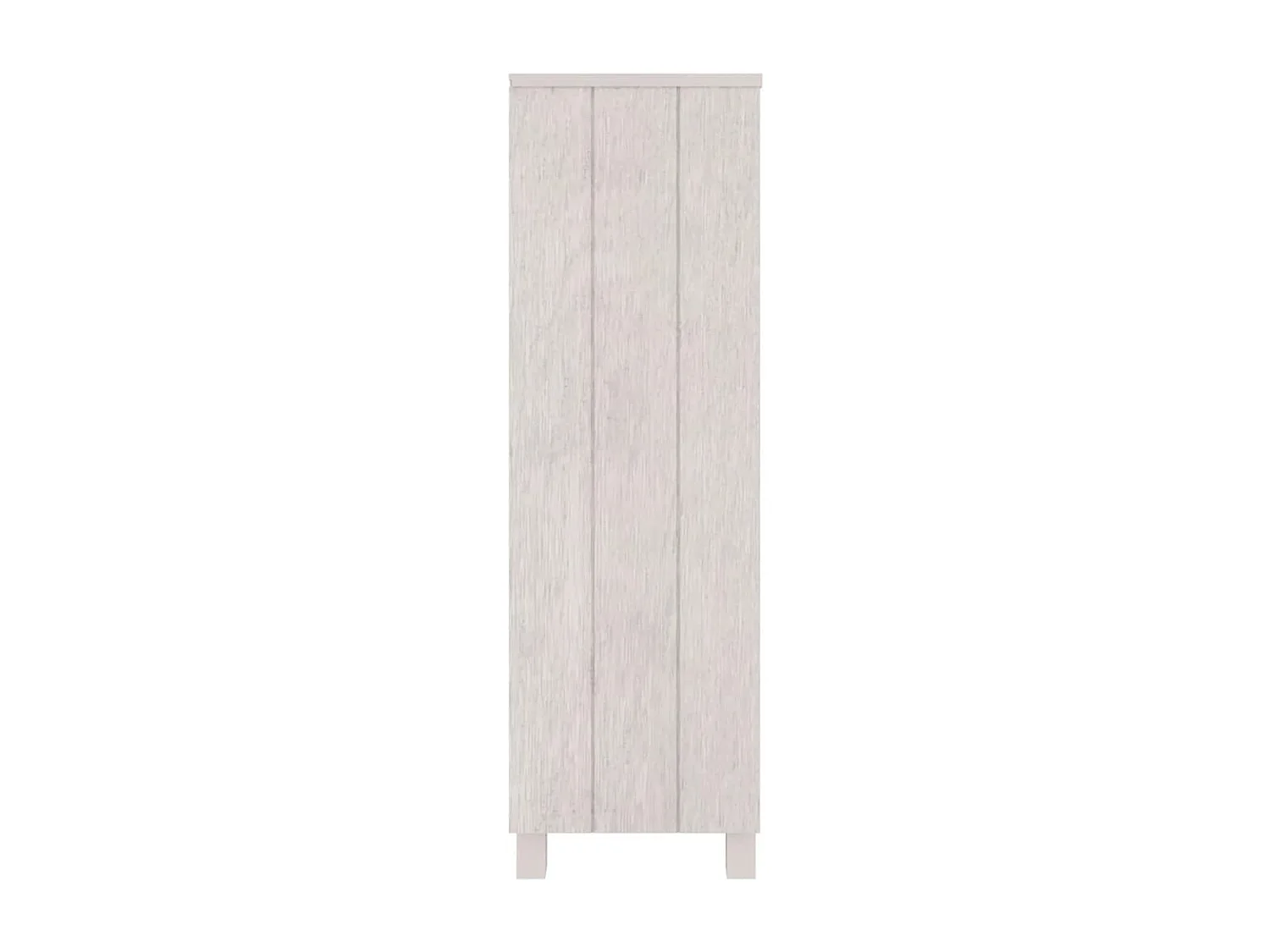 Bibliothèque HAMAR Blanc 85x35x112 cm Bois de pin massif