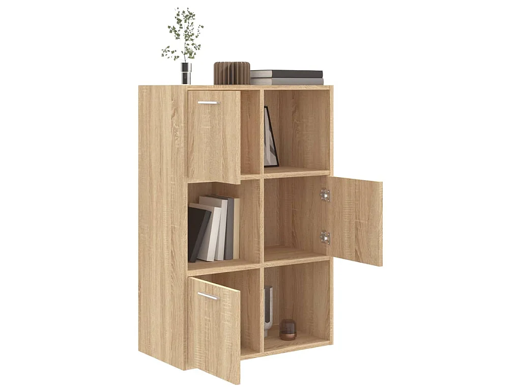 Armoire de rangement Chêne sonoma 60x29,5x90 cm Bois ingénierie