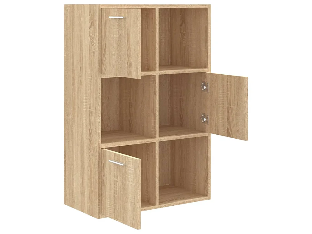 Armoire de rangement Chêne sonoma 60x29,5x90 cm Bois ingénierie