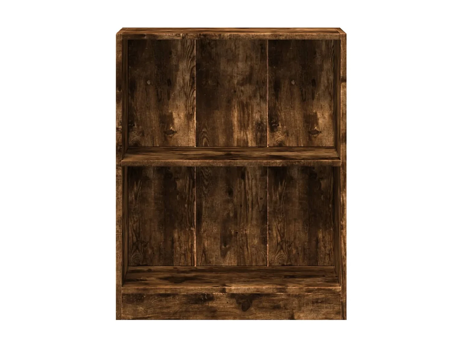 Bibliothèque Chêne fumé 60x24x76 cm Bois d'ingénierie