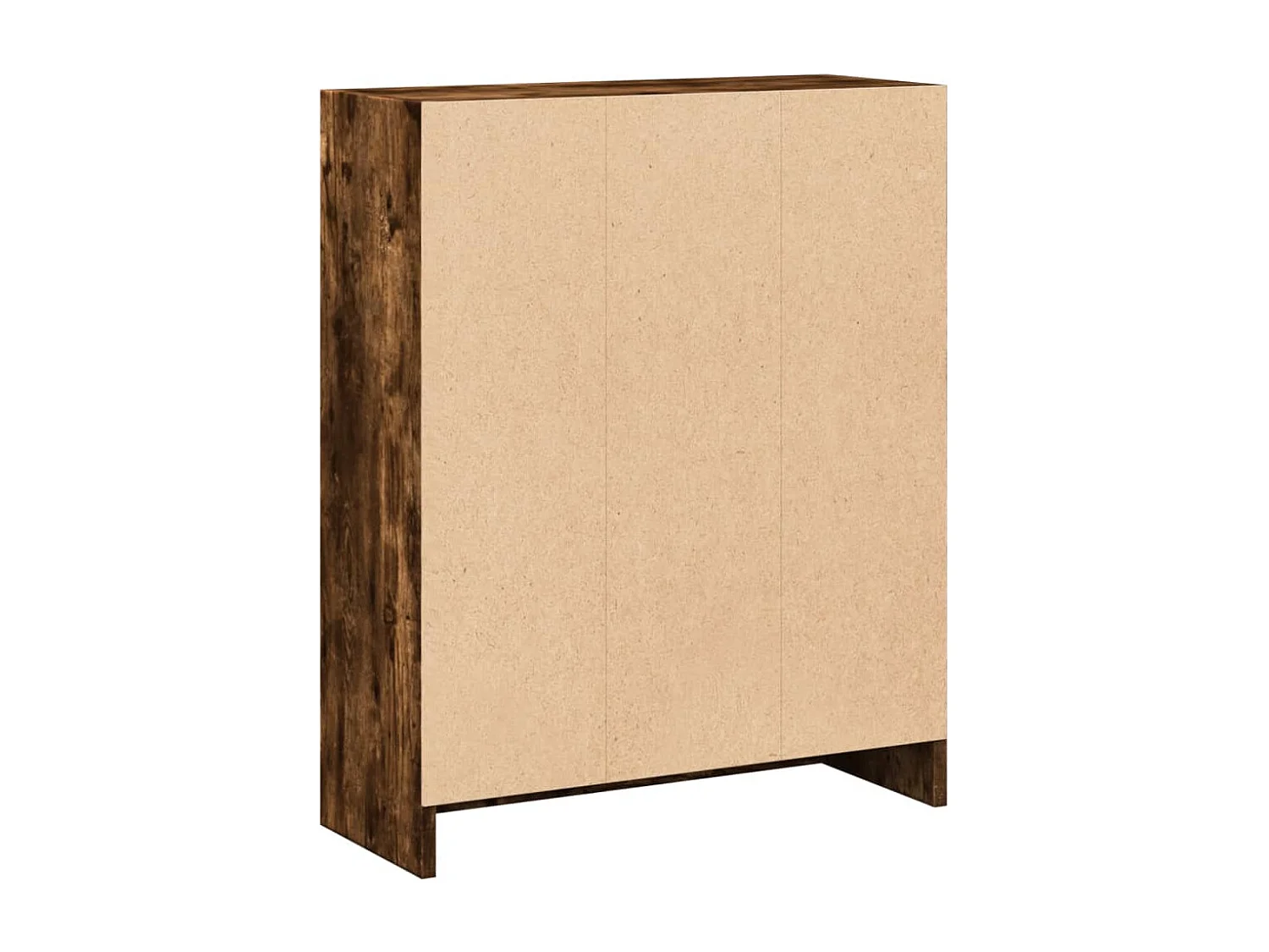 Bibliothèque Chêne fumé 60x24x76 cm Bois d'ingénierie