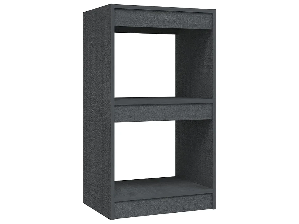Estante 40x30x71,5 cm pinho maciço cinzento