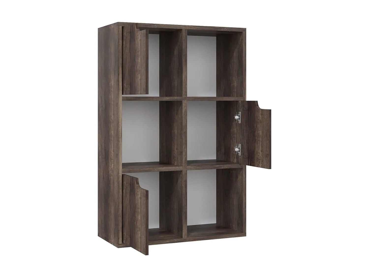 Bücherregal Räuchereiche 60x27,5x88 cm Holzwerkstoff