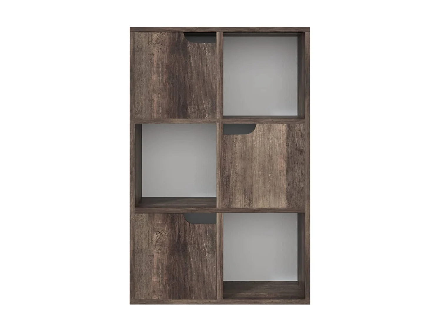 Bücherregal Räuchereiche 60x27,5x88 cm Holzwerkstoff