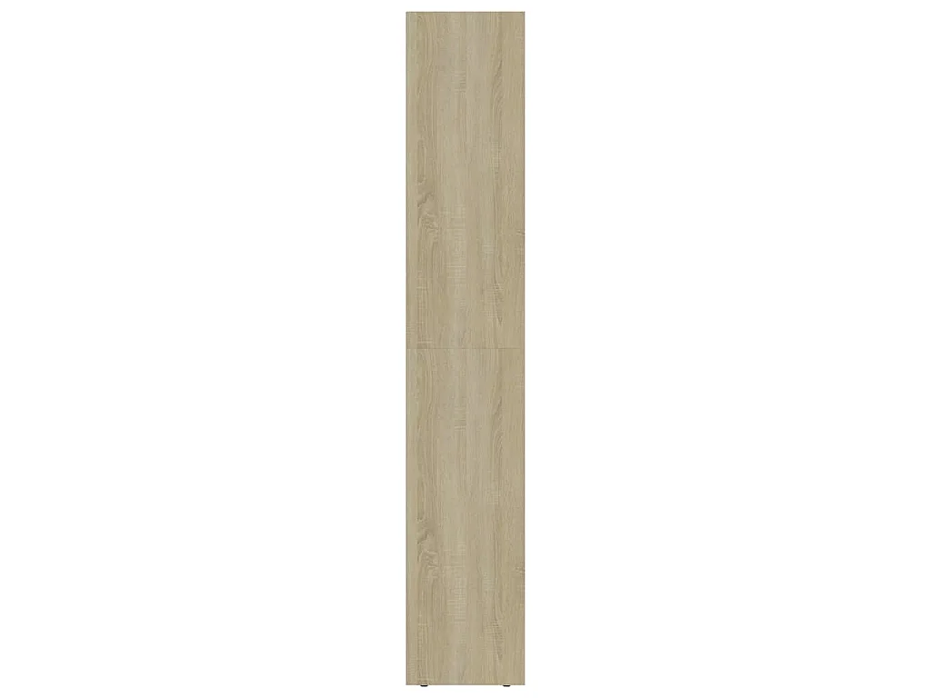 Boekenkast 36x30x171 cm bewerkt hout sonoma eikenkleurig