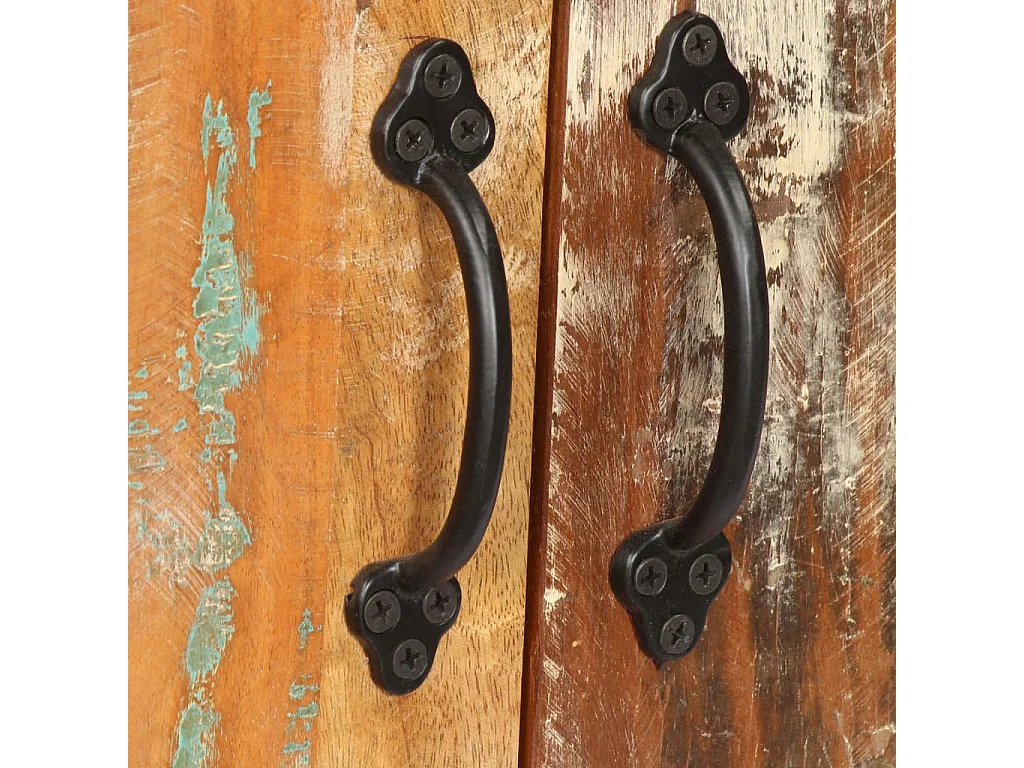 Bibliothèque 60x35x180 cm Bois de récupération solide