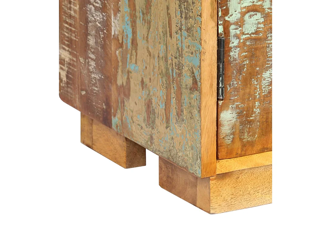 Libreria 60x35x180 cm in Legno Massello di Recupero