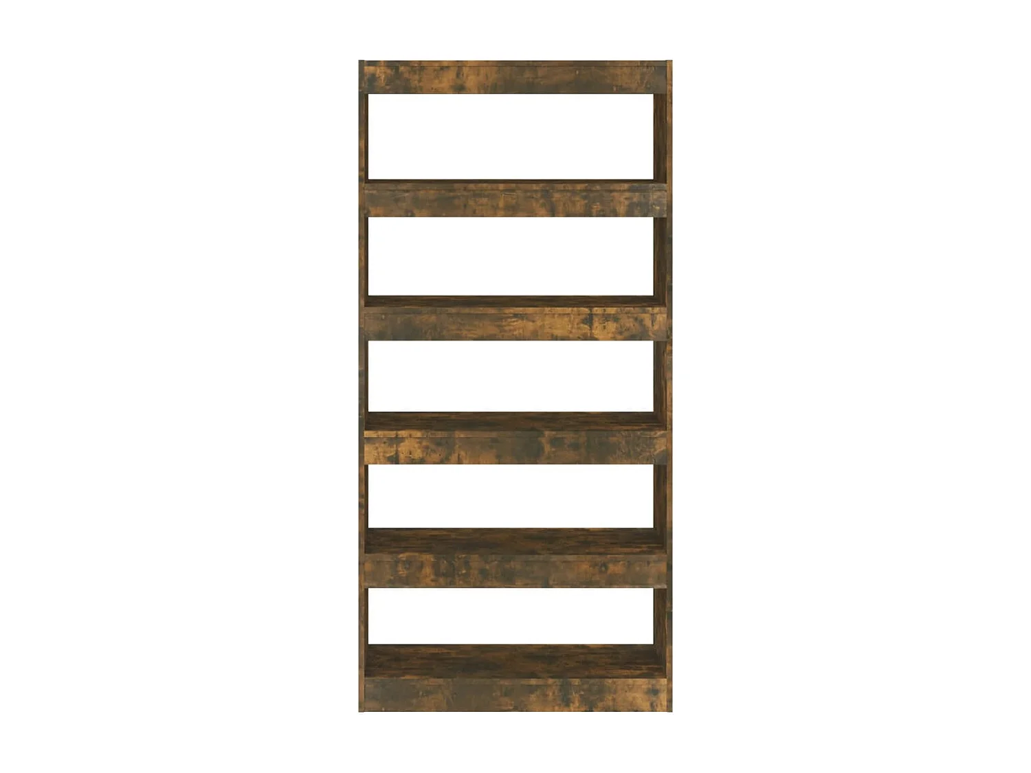 Bücherregal/Raumteiler Räuchereiche 80x30x166 cm Holzwerkstoff