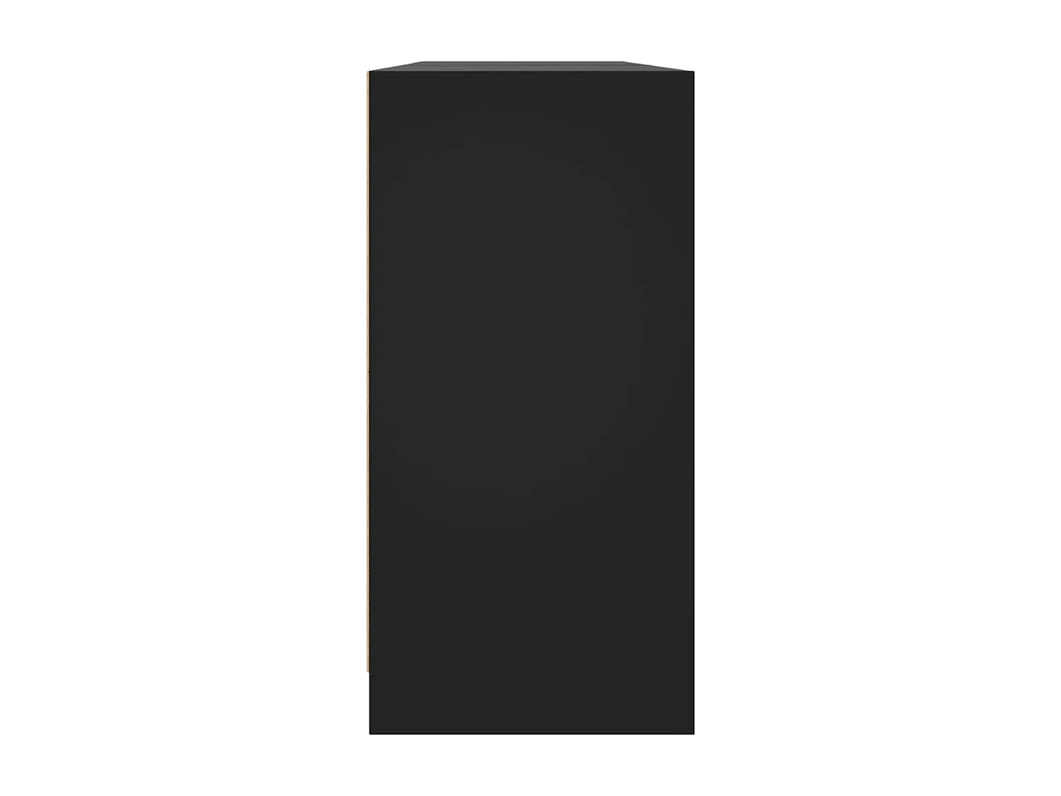 Estante c/ portas 204x37x75 cm derivados de madeira preto