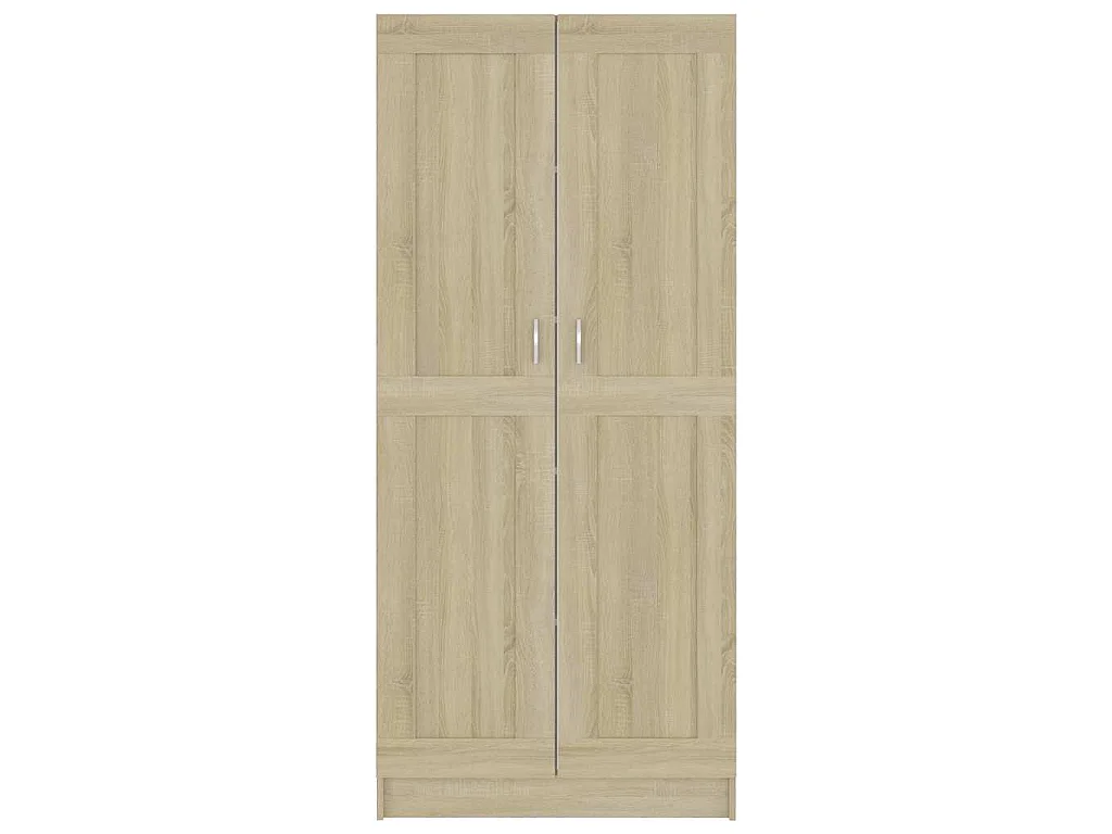 Boekenkast 82,5x30,5x185,5 cm bewerkt hout sonoma eikenkleur