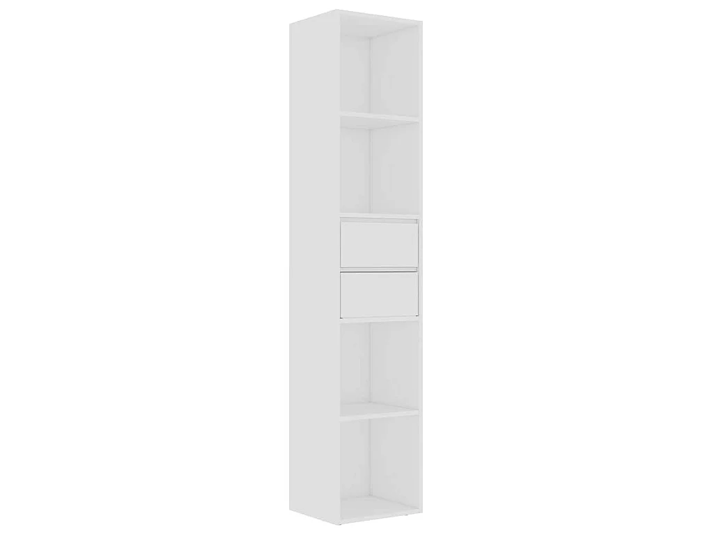 Estante 36x30x171 cm derivados de madeira branco
