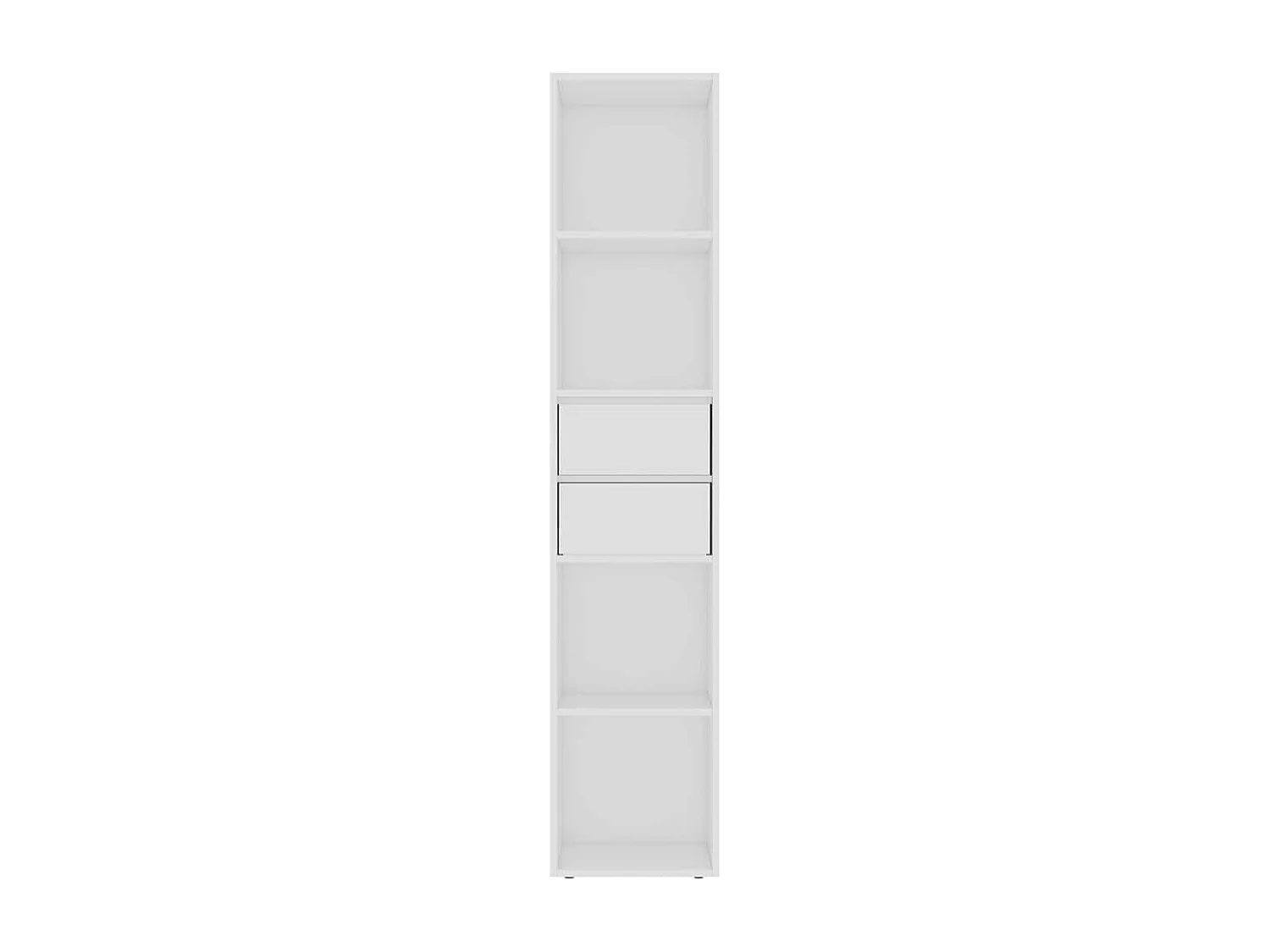 Estante 36x30x171 cm derivados de madeira branco