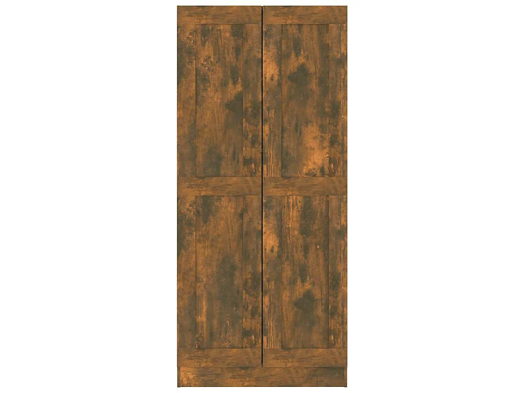 Comodino Rovere Fumo 82,5x30,5x185,5 cm in Legno Multistrato