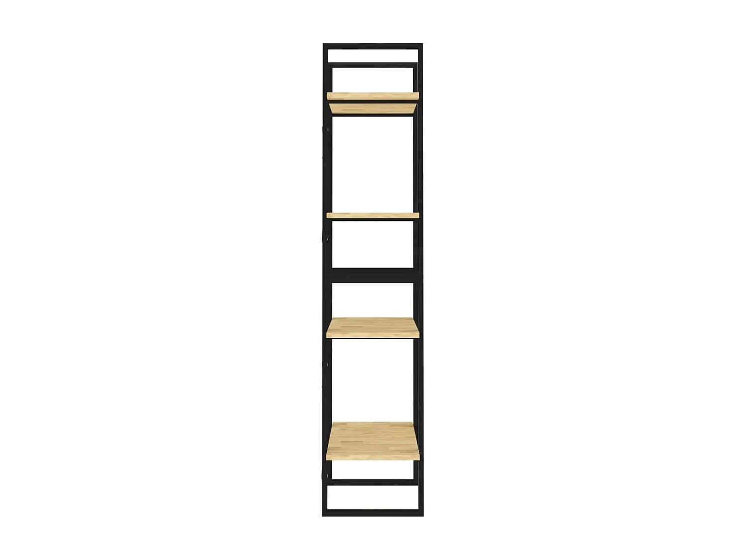 Bibliothèque à 4 niveaux 60x30x140 cm Bois de pin massif