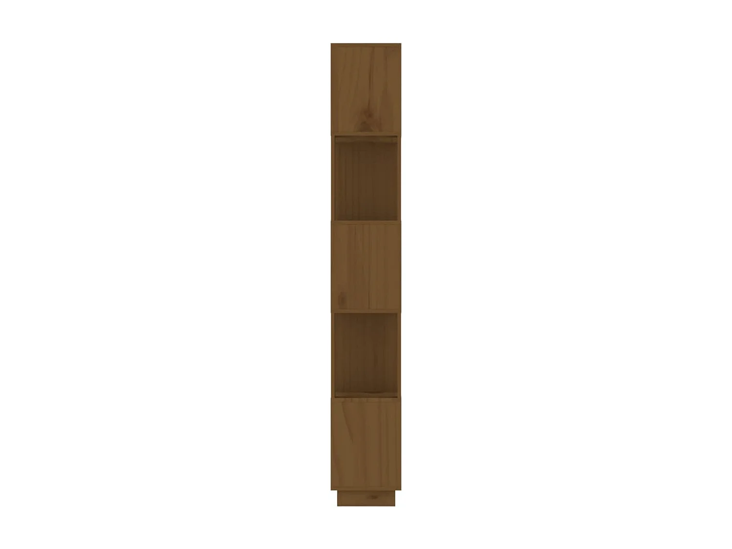 Bibliothèque/Cloison Marron miel 51x25x163,5 cm Pin solide