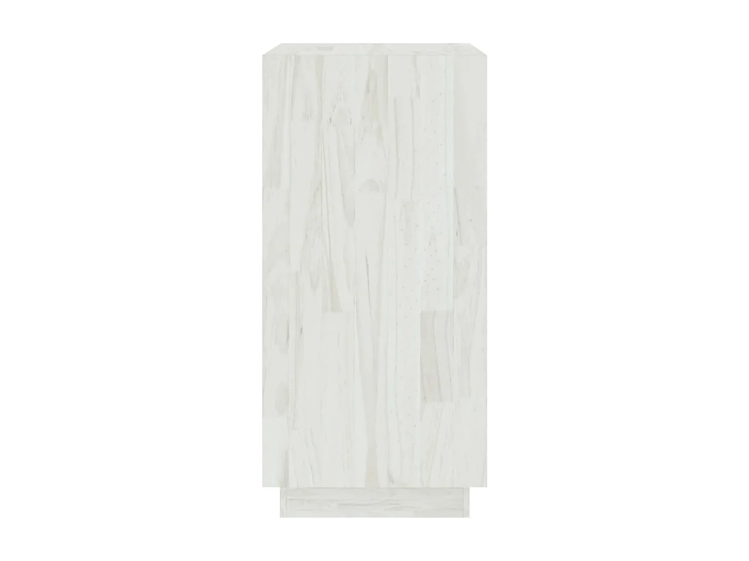 Bibliothèque Blanc 40x35x71 cm Bois de pin massif