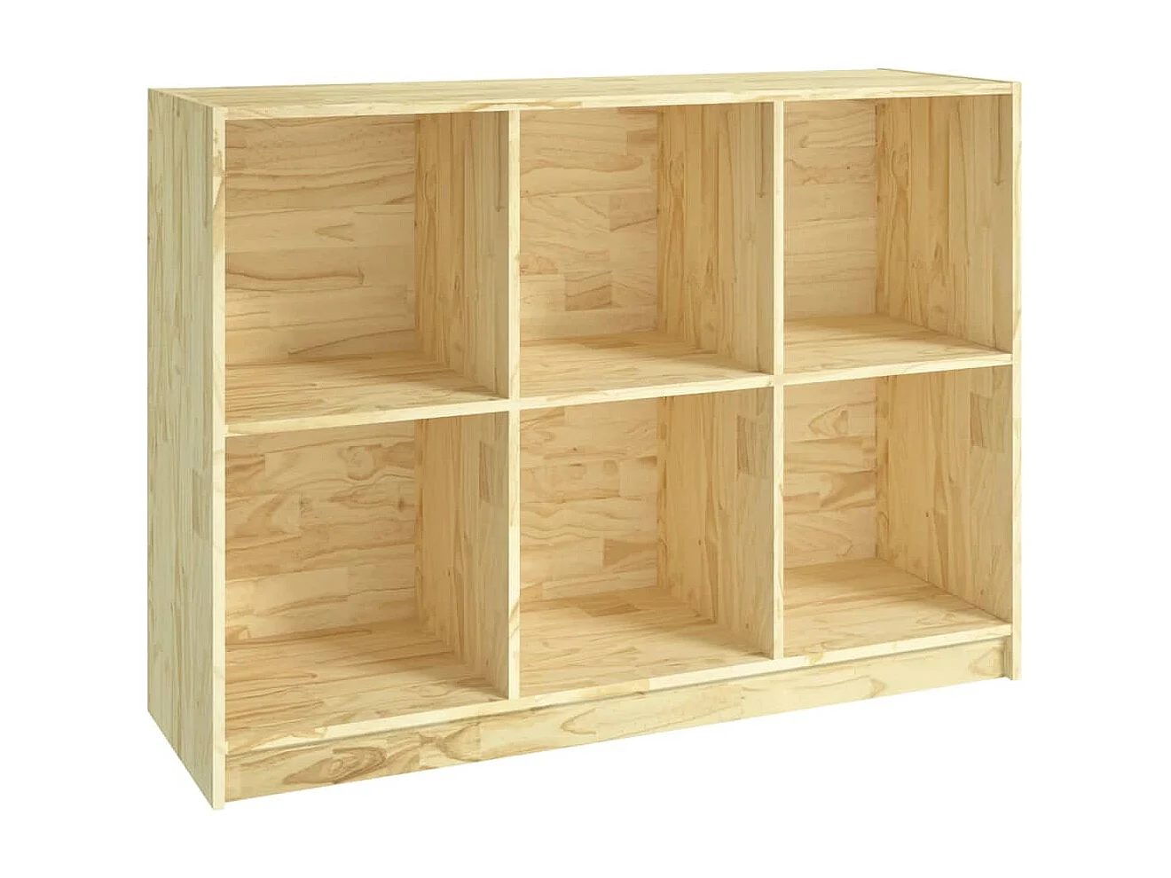 Bibliothèque 104x33x76 cm bois de pin massif