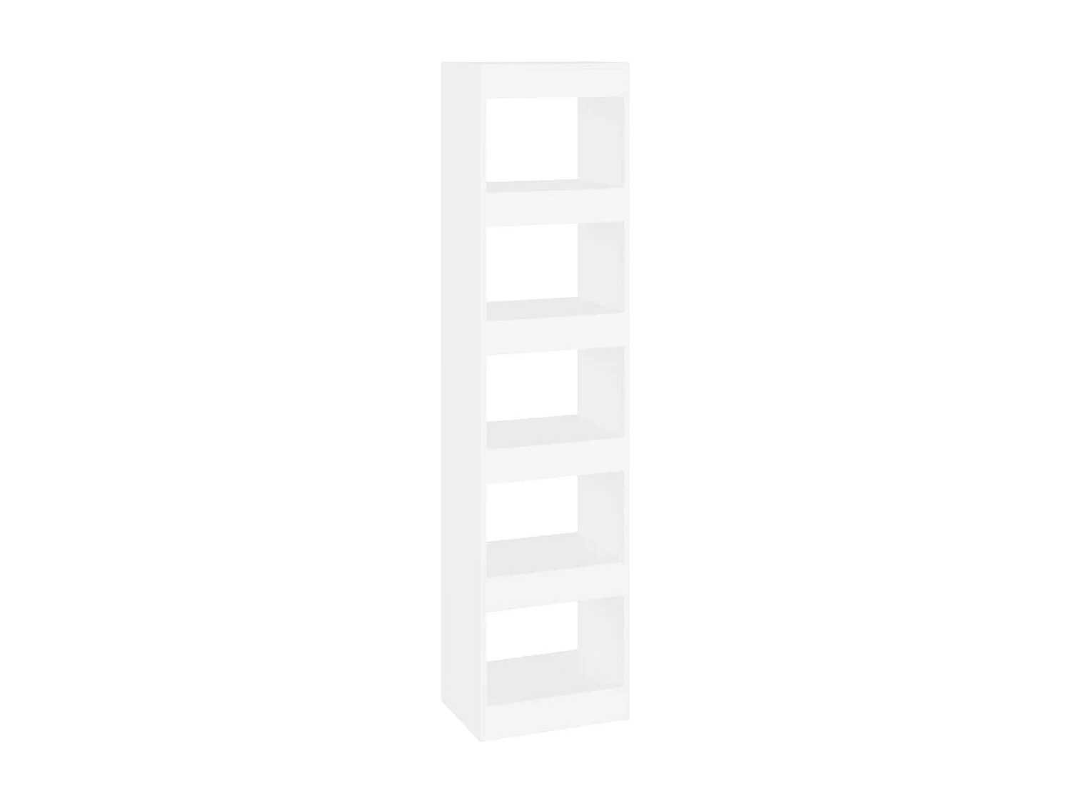 Bibliothèque/Séparateur de pièce Blanc 40x30x166 cm