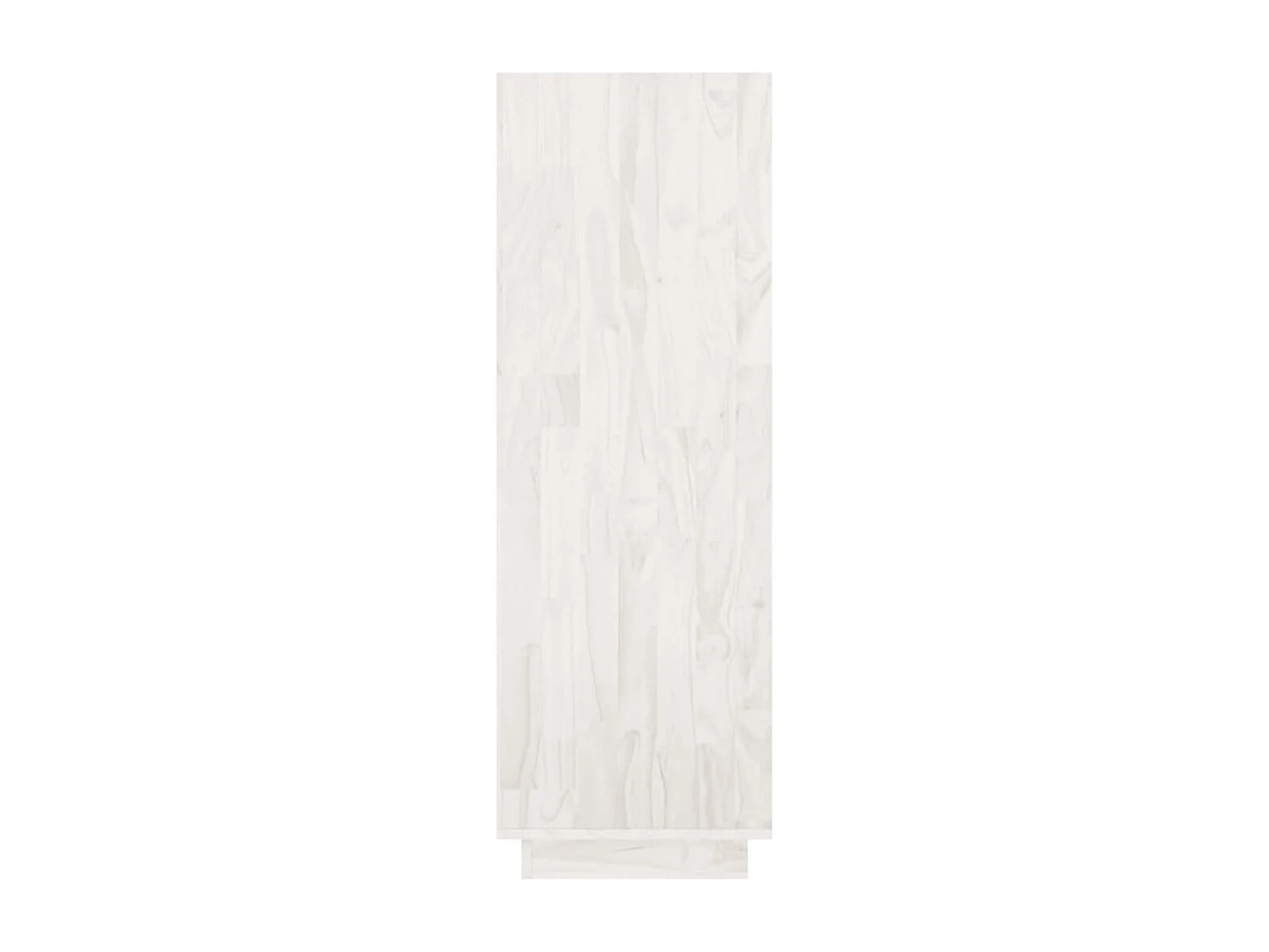 Estantería/divisor de espacios madera pino blanco 80x35x103 cm