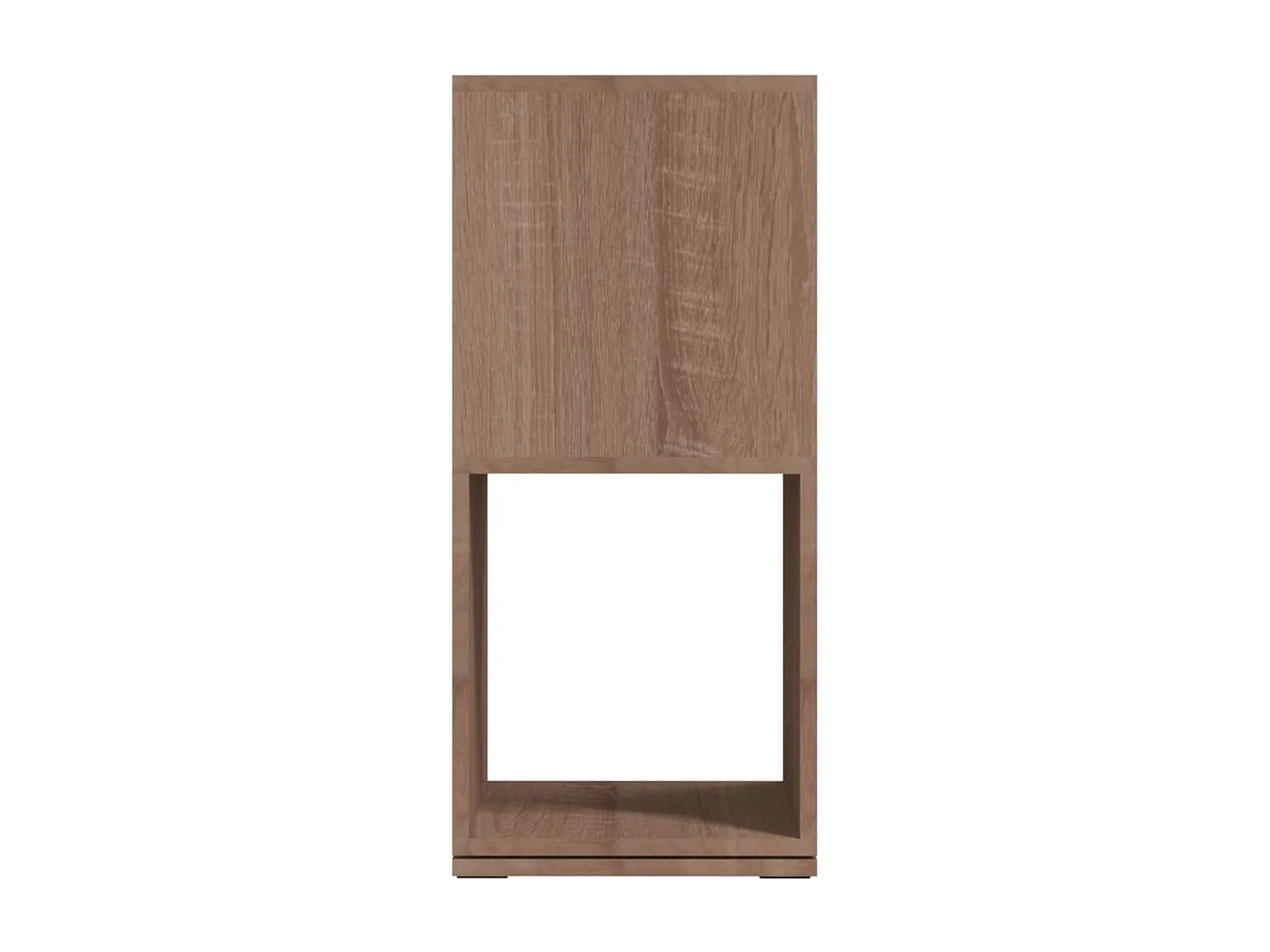 Draaikast 34,5x34,5x75,5 cm spaanplaat sonoma eiken