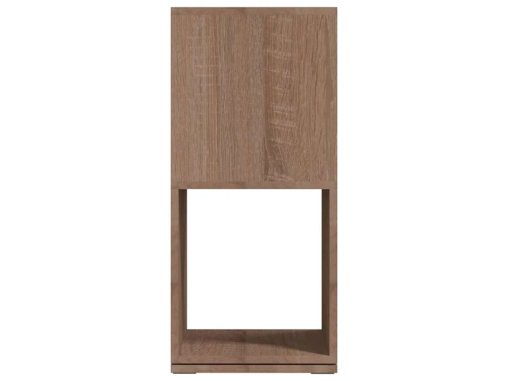 Armoire rotative Chêne Sonoma 34,5x34,5x75,5 cm bois ingénierie