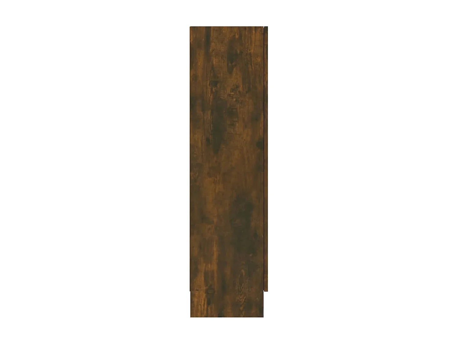 Armoire à vitrine Chêne fumé 82,5x30,5x115 cm Bois d'ingénierie